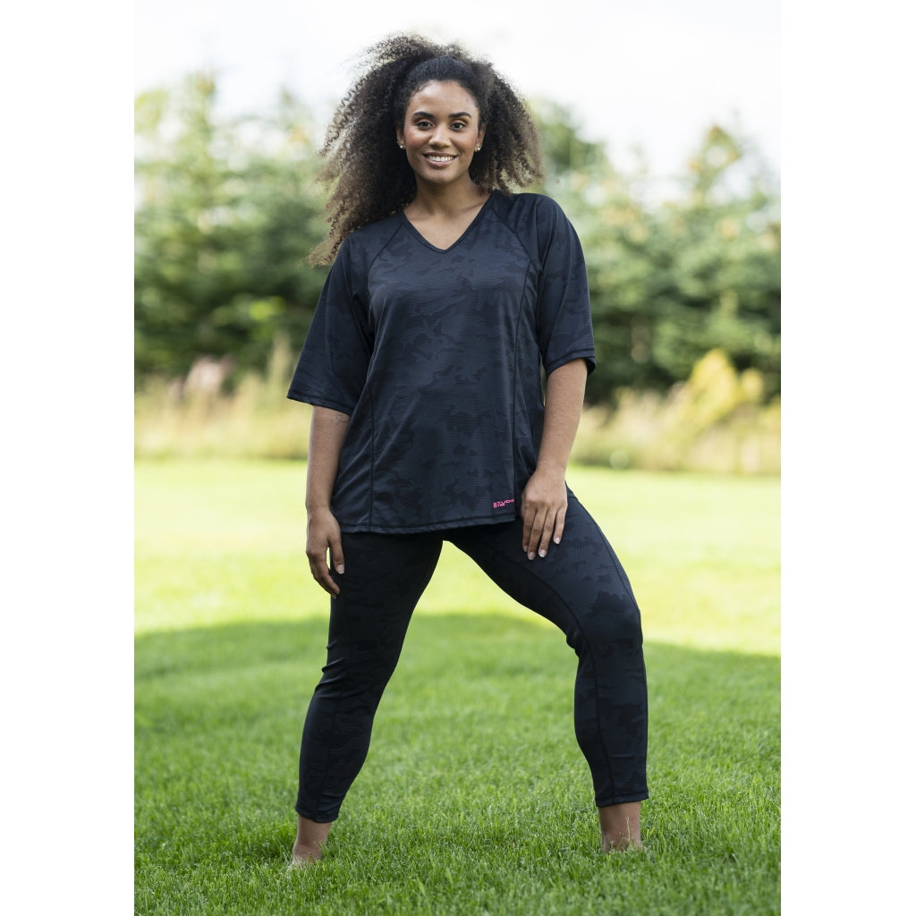 Studio SFitness 7/8 Leggings 7/8 leggings Black camuflage