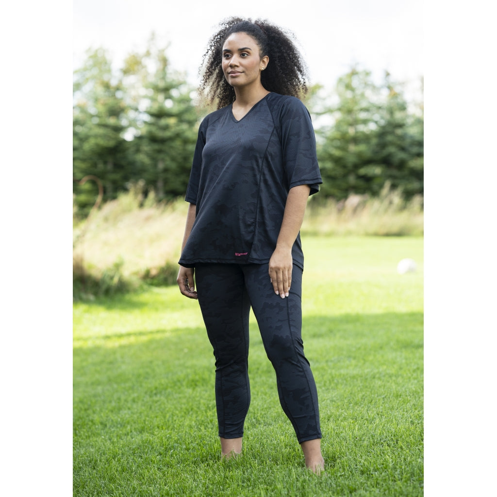 Studio SFitness 7/8 Leggings 7/8 leggings Black camuflage