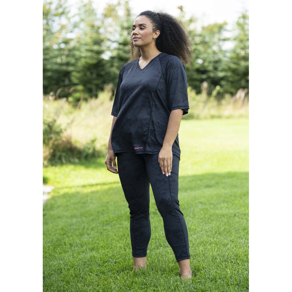 Studio SFitness 7/8 Leggings 7/8 leggings Black camuflage