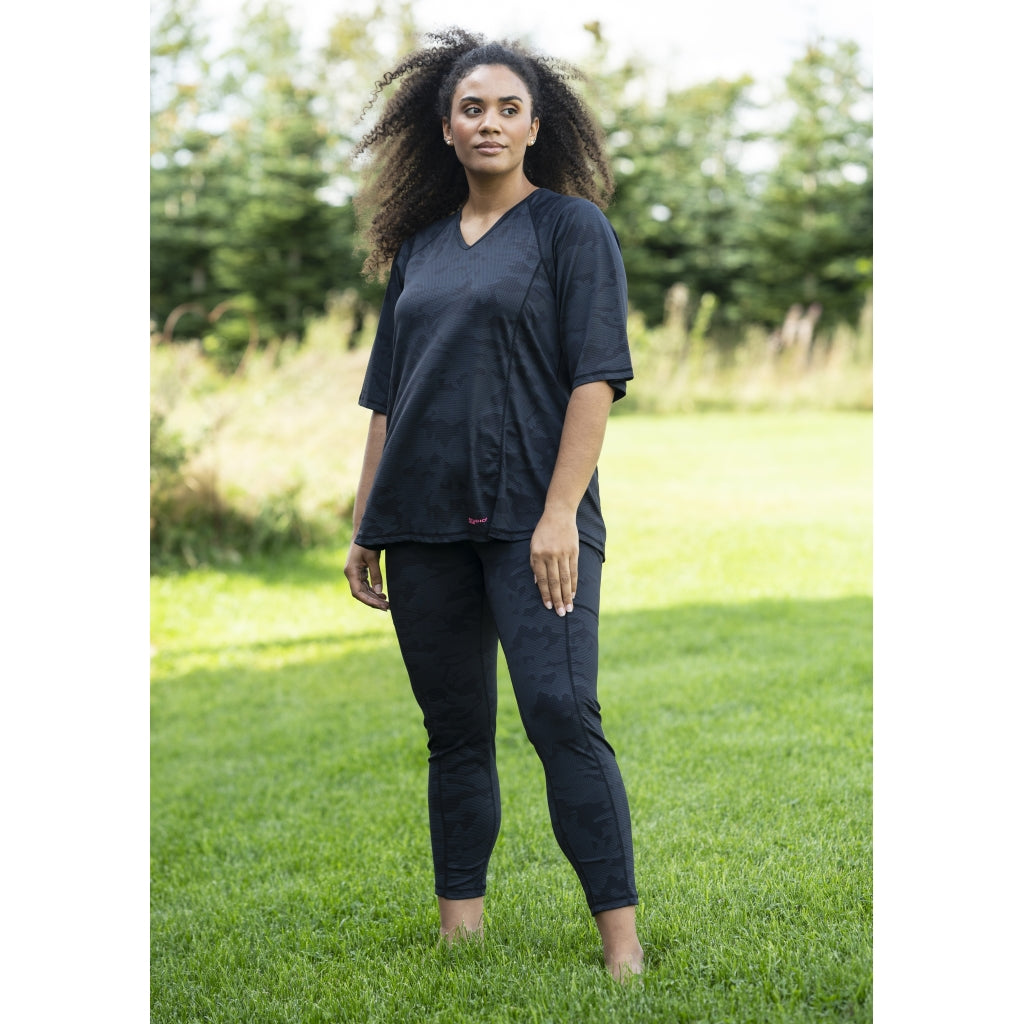 Studio SFitness 7/8 Leggings 7/8 leggings Black camuflage