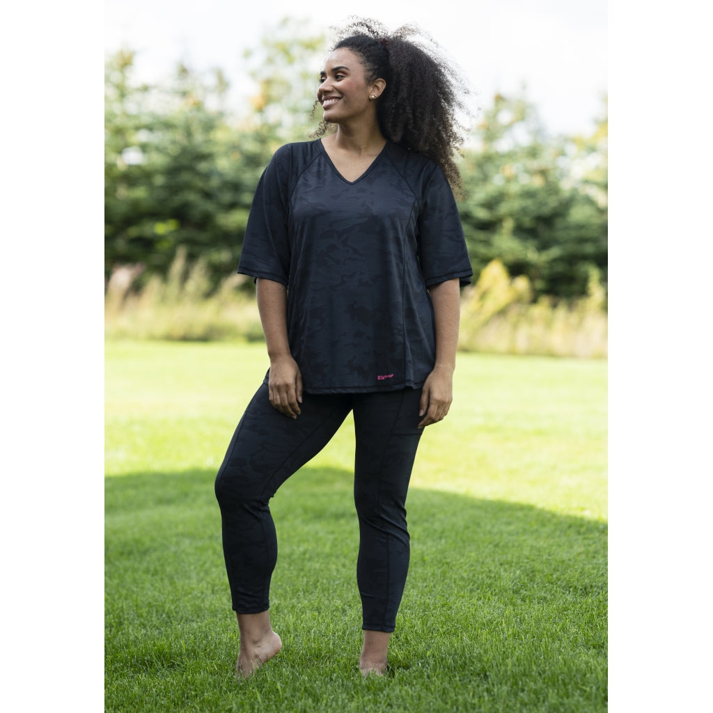 Studio SFitness 7/8 Leggings 7/8 leggings Black camuflage