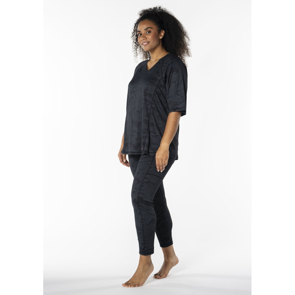 Studio SFitness 7/8 Leggings 7/8 leggings Black camuflage
