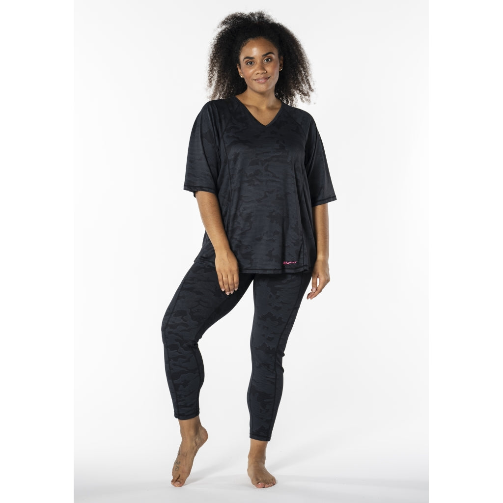 Studio SFitness 7/8 Leggings 7/8 leggings Black camuflage