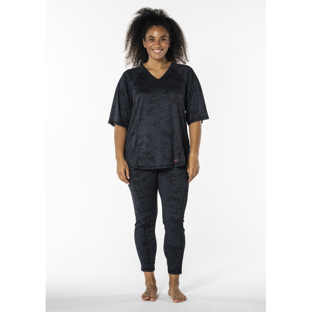 Studio SFitness 7/8 Leggings 7/8 leggings Black camuflage