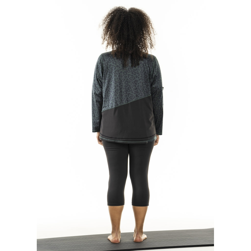 Studio SFitness Capri Capri Black with dusty green