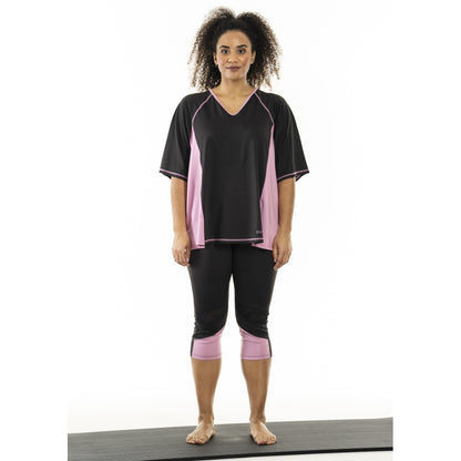 Studio SFitness Capri Capri Black with dusty rosa