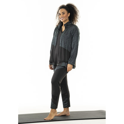 Studio SFitness Leggings Leggings Black with dusty green