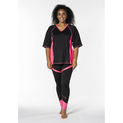 Studio SFitness Leggings Leggings Black with Pink