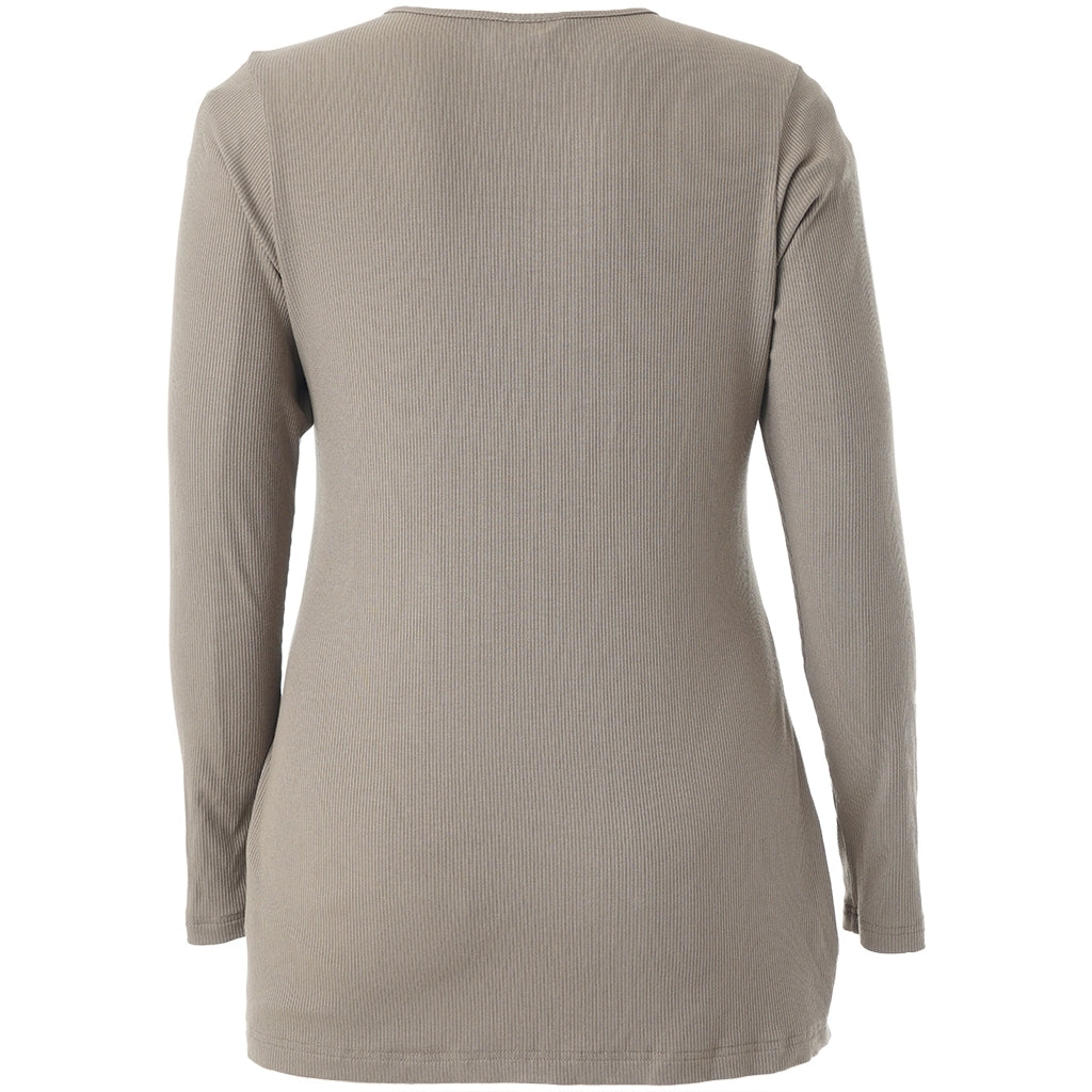 Studio SFlo rib blouse Blouse Green