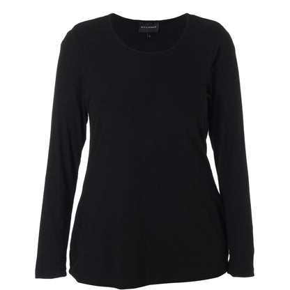 Studio SFlo rib blouse Blouse Black