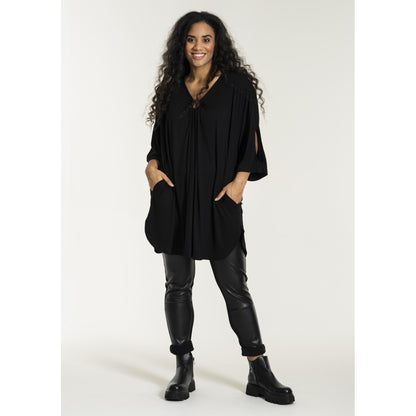 Studio SFlorence Tunic with ring Tunic Black