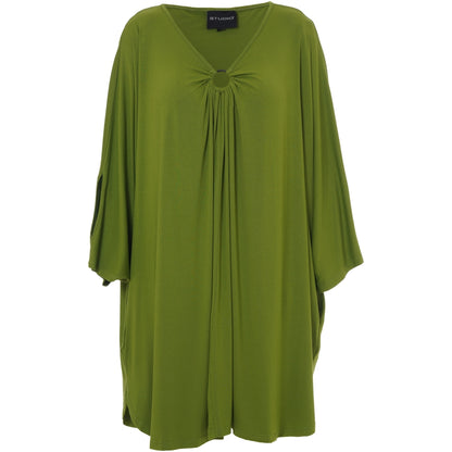 Studio SFlorence Tunic with ring Tunic Green