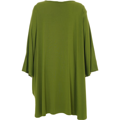 Studio SFlorence Tunic with ring Tunic Green