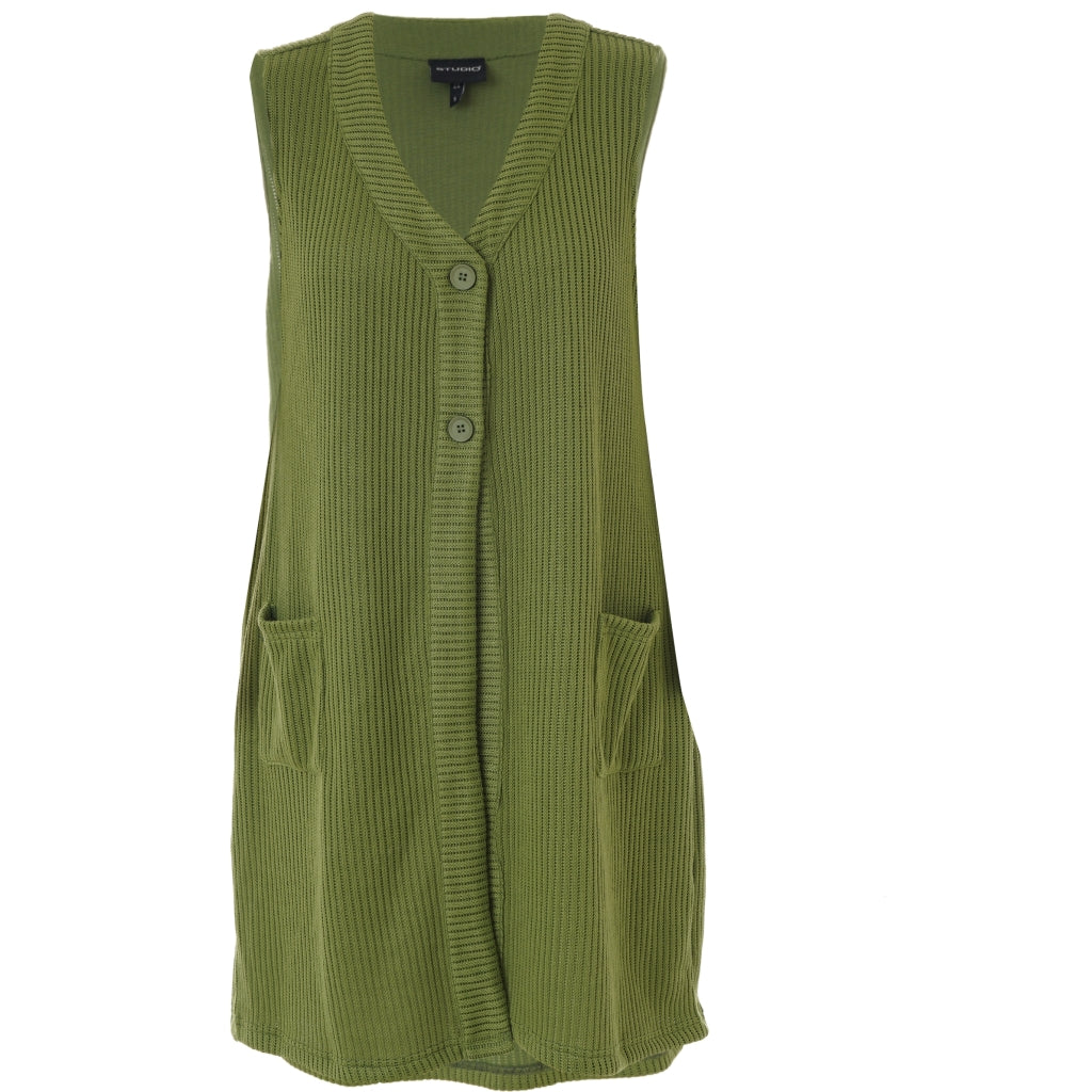 Studio SFresia vest Vest Dark Green