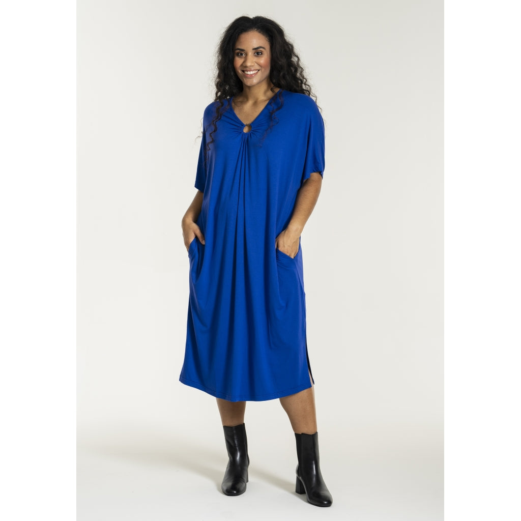 Studio SFrieda dress with ring Dress Cobolt Blue