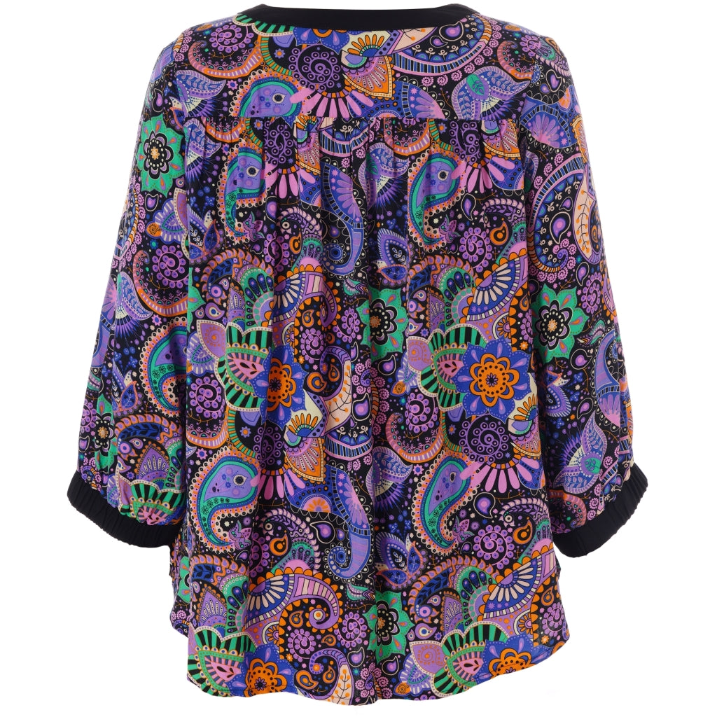 Studio SFrigga Blouse Blouse Purple patchwork