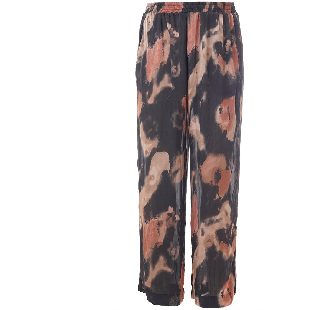Studio SFylla Trousers Trousers Black with brown shades