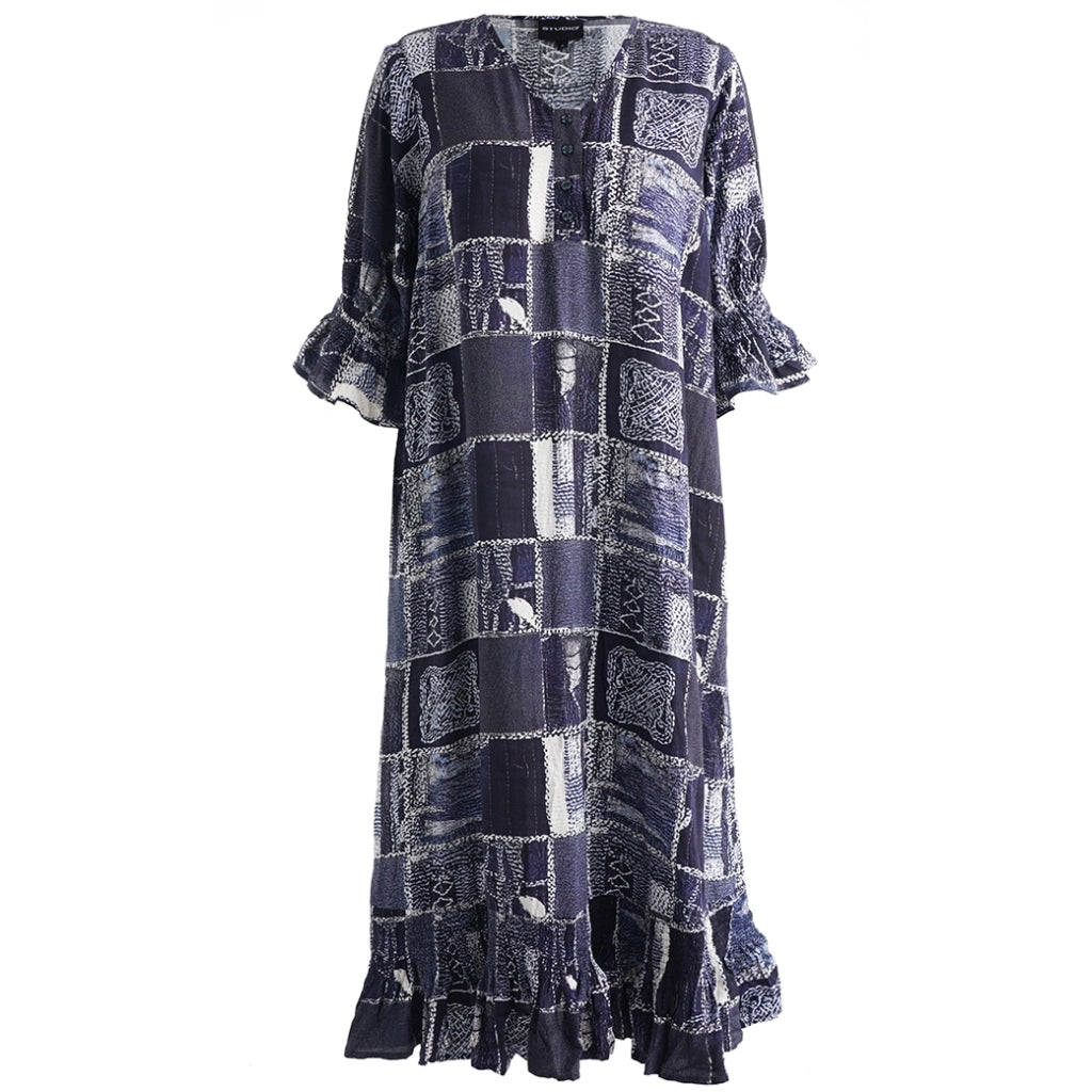 Studio SGena Dress Dress Blue mix pattern