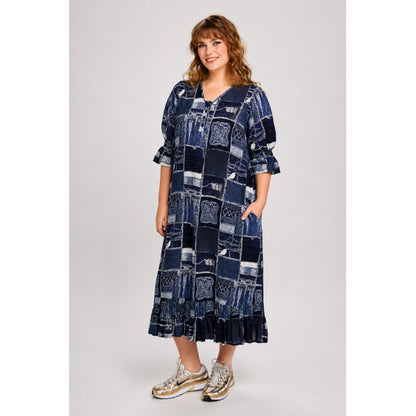 Studio SGena Dress Dress Blue mix pattern