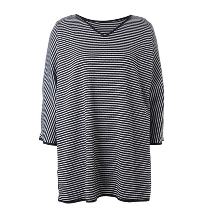 Studio SGrete turn around Blouse Blouse Black with white dots and stripes