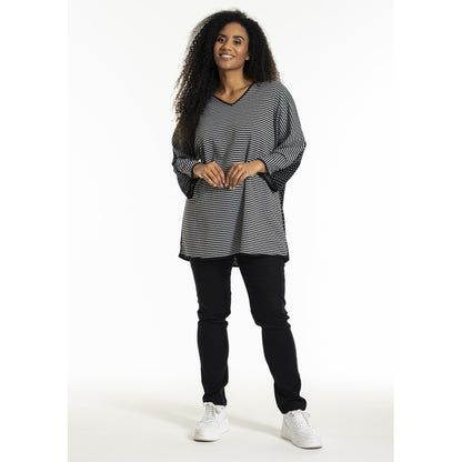 Studio SGrete turn around Blouse Blouse Black with white dots and stripes
