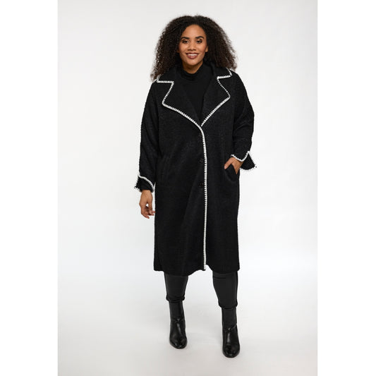 Studio SGrethe Long Cardigan/coat Cardigan/Coat Black