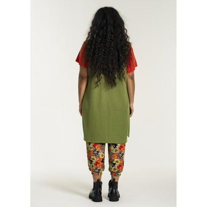 Studio SGudrun 7/8 Loose pants Loose Pant Orange Flower