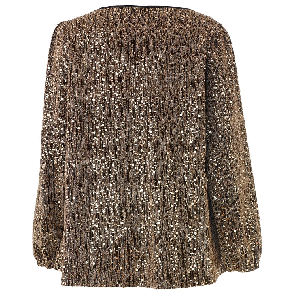 Studio SGulla blouse Blouse Black with Gold