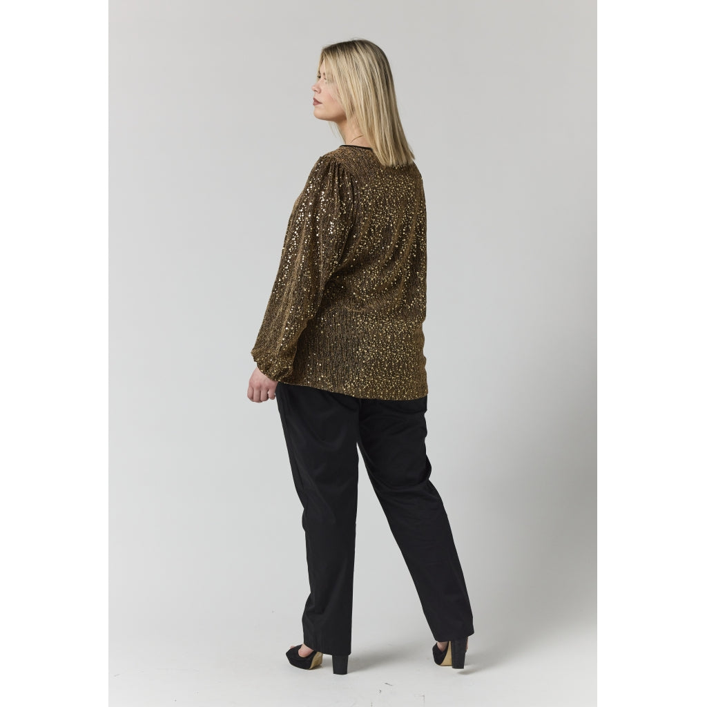 Studio SGulla blouse Blouse Black with Gold