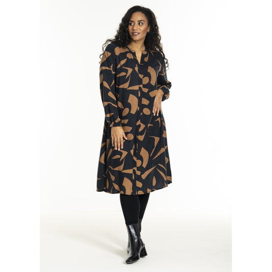 Studio SGullan Dress Dress Black with brown