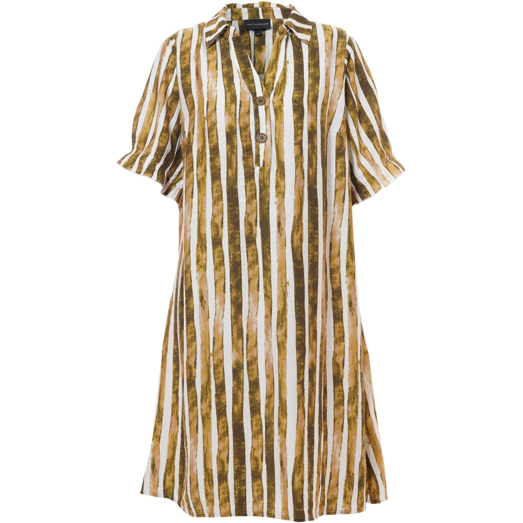 Studio SGunda Dress Dress White/green stripes