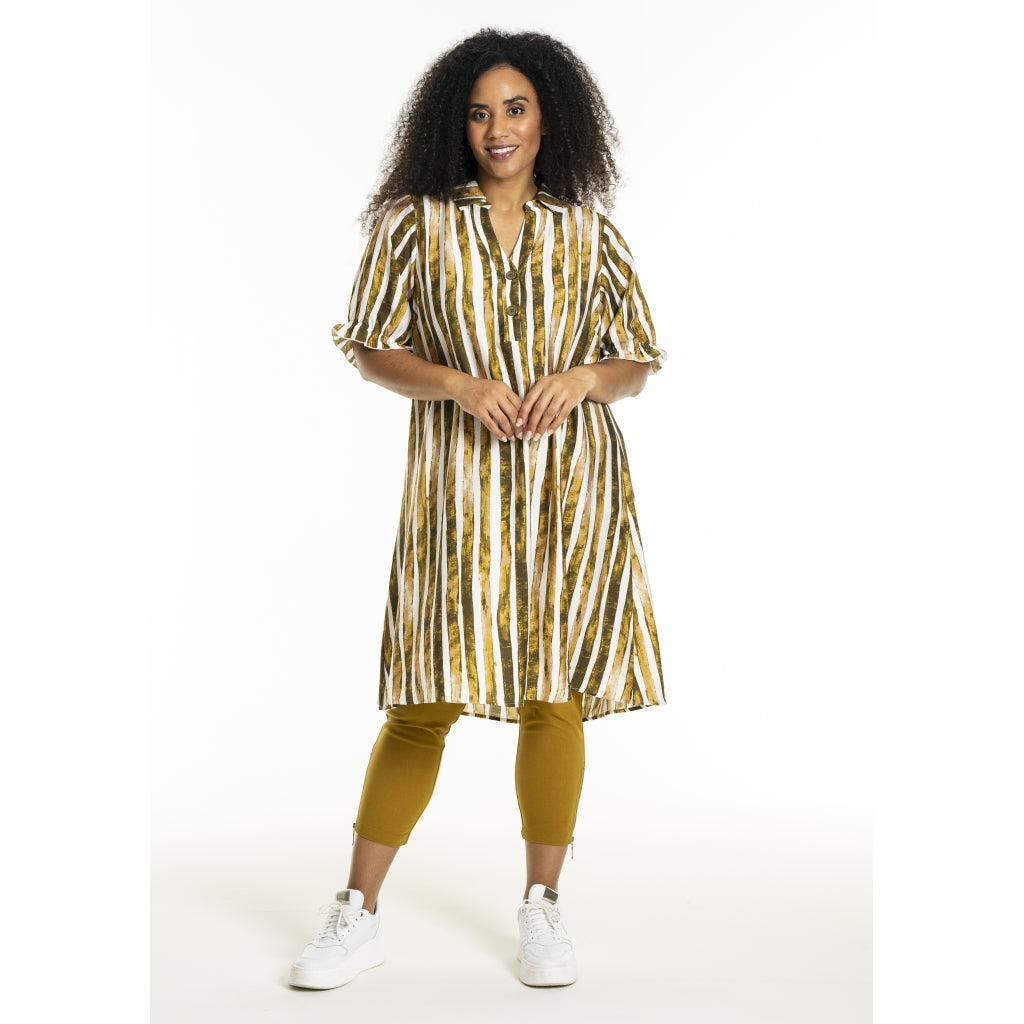 Studio SGunda Dress Dress White/green stripes