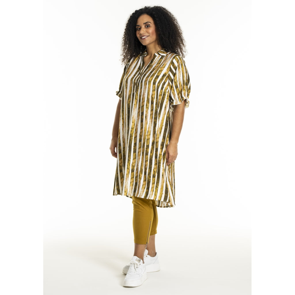 Studio SGunda Dress Dress White/green stripes