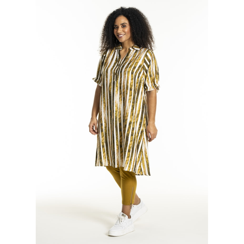 Studio SGunda Dress Dress White/green stripes