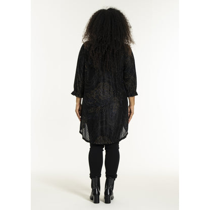 Studio SHarriet Tunic Tunic Navy/gold flock