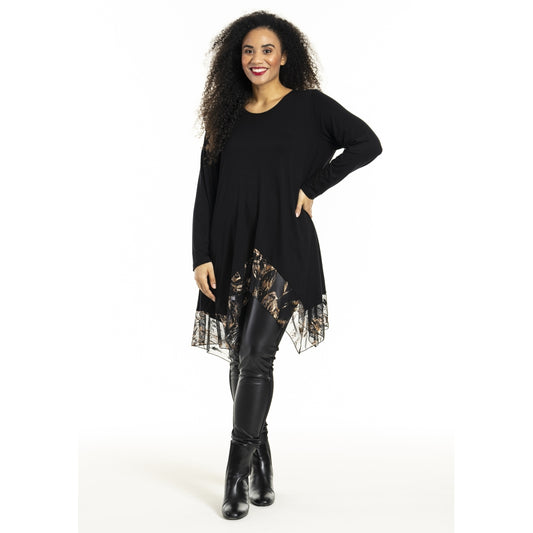 Studio SHeddi Tunic Tunic Black/Gold