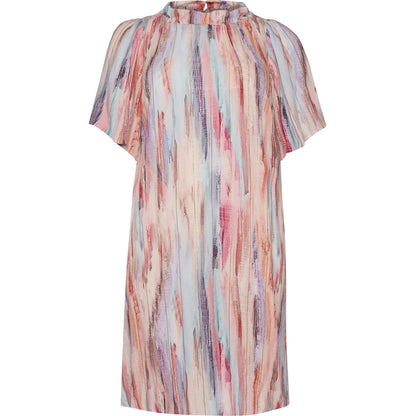 Studio SHelena Dress Dress Pink with gold stripes