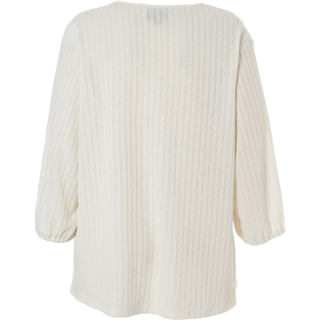 Studio SIlana Knitted Blouse Blouse Off-White