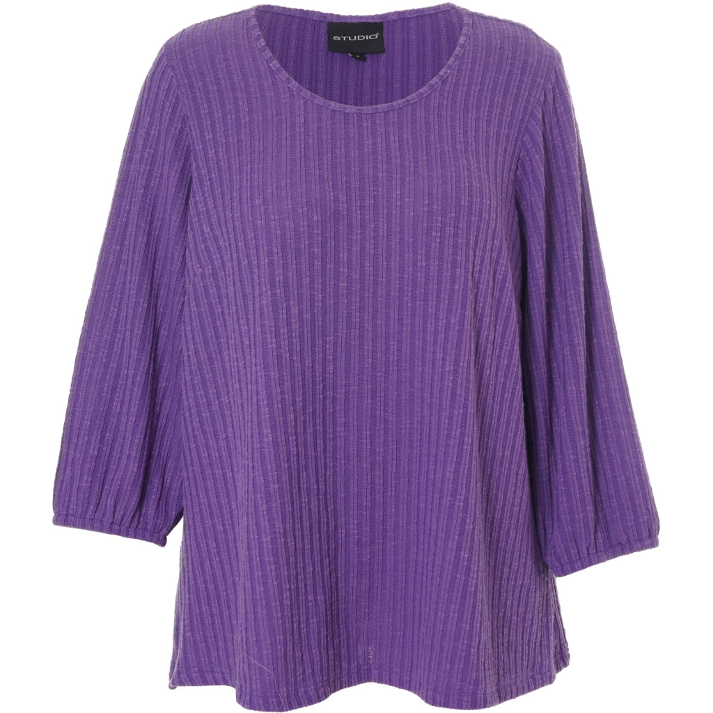 Studio SIlana Knitted Blouse Blouse Purple