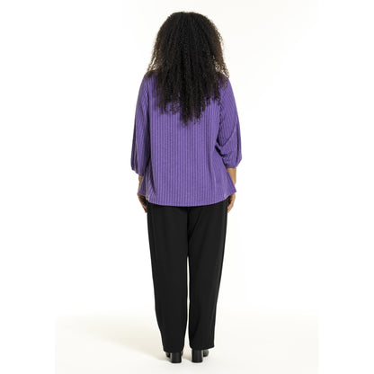 Studio SIlana Knitted Blouse Blouse Purple