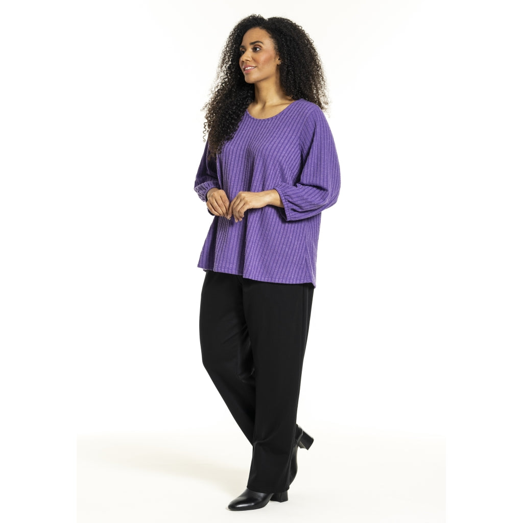 Studio SIlana Knitted Blouse Blouse Purple