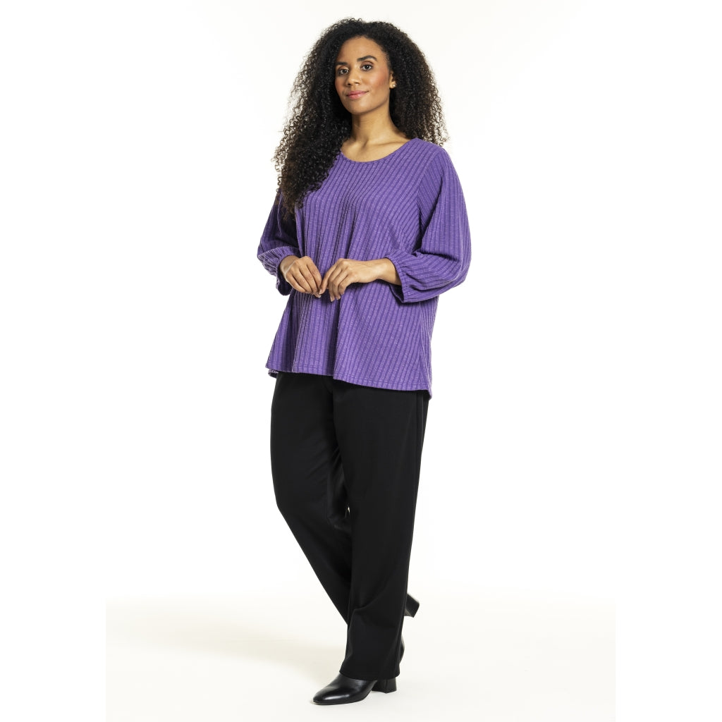 Studio SIlana Knitted Blouse Blouse Purple