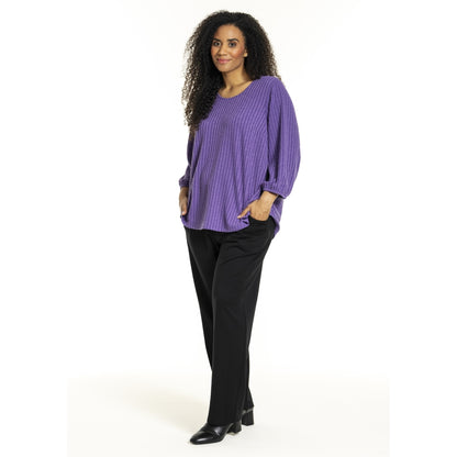 Studio SIlana Knitted Blouse Blouse Purple