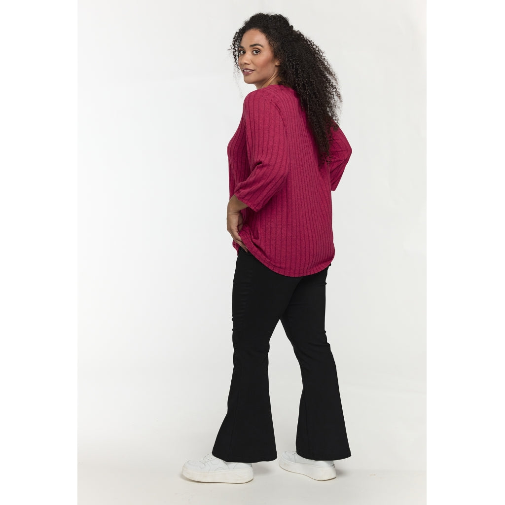 Studio SIlana Knitted Blouse Blouse Pink