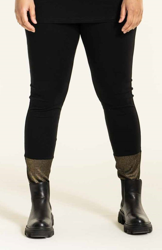 Studio SIrene Leggings Leggings Black with Gold