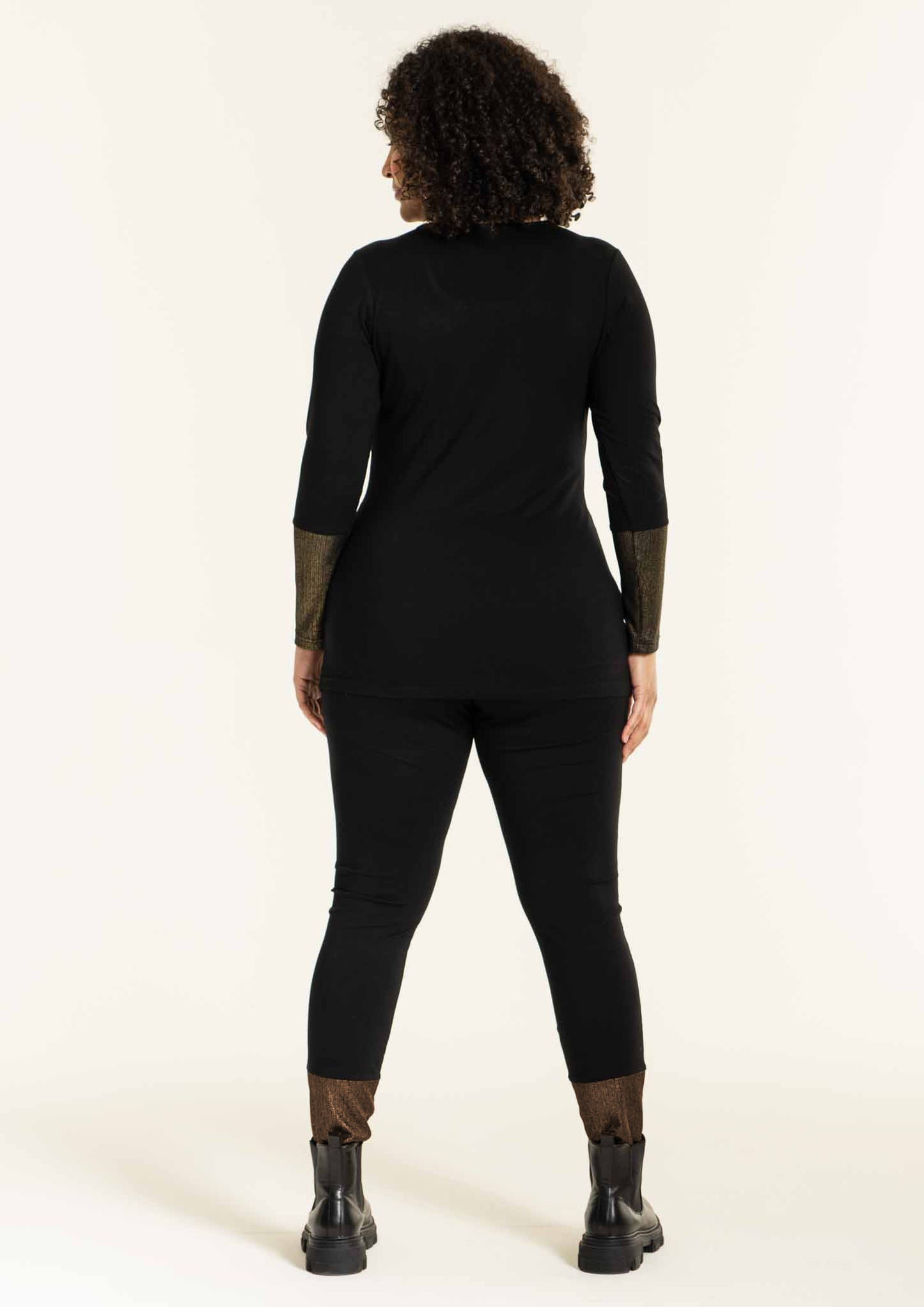 Studio SIrene Leggings Leggings Black with copper