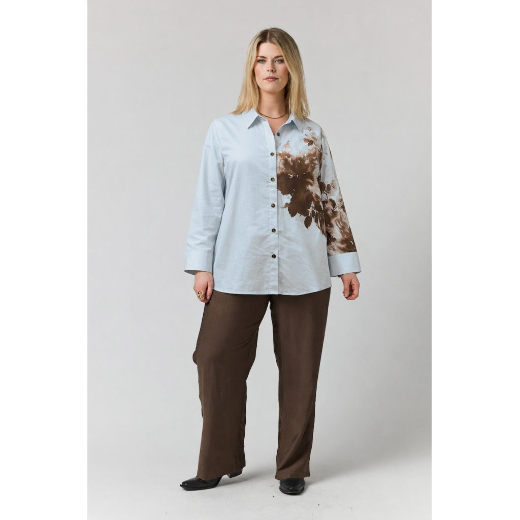 Studio SIsolde Shirt with print Shirt Light Blue Print