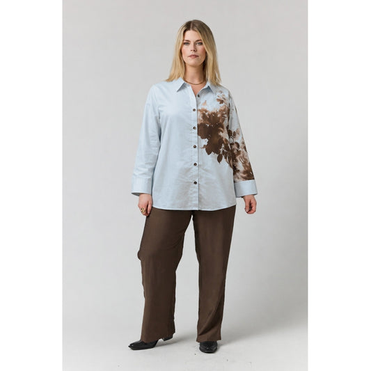 Studio SIsolde Shirt with print Shirt Light Blue Print