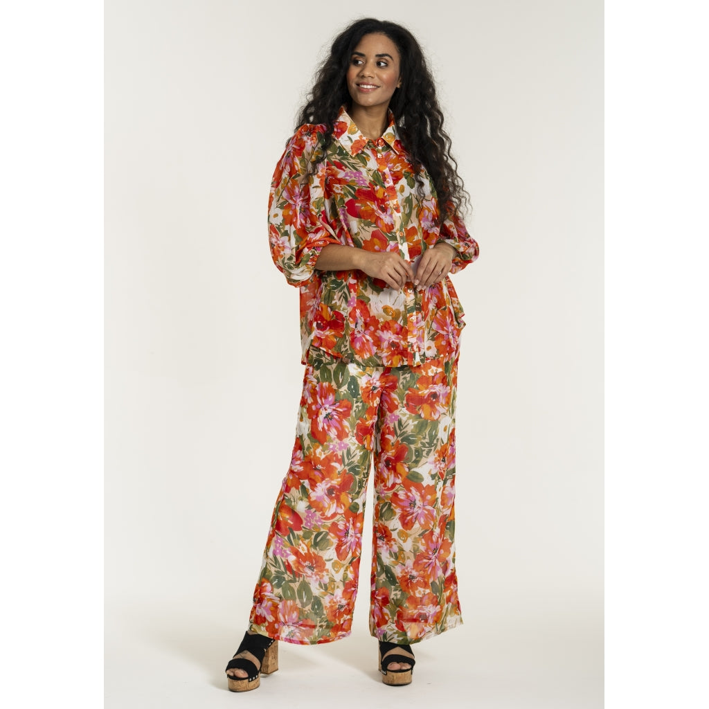 Studio SJakobine Trousers Trousers Orange Flower