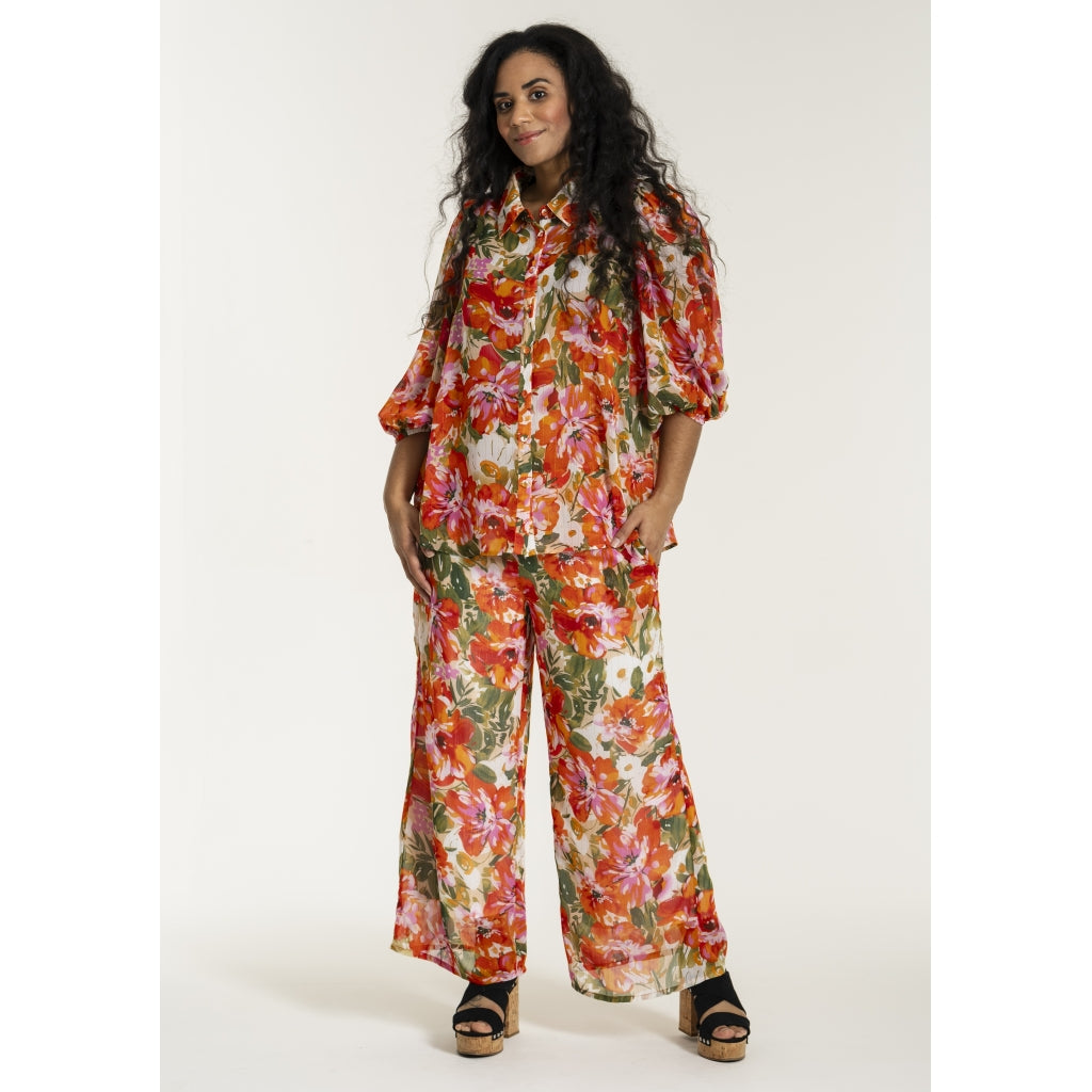 Studio SJakobine Trousers Trousers Orange Flower